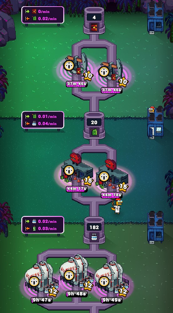 Factories in Craft World 2