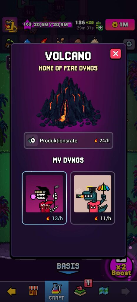 Fire Dynos in Volcano