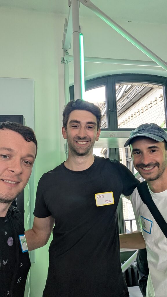 Oliver from Angry Dynomites Lab, VIK and GQ at Web3 event in June 18 2025 Berlin Germany