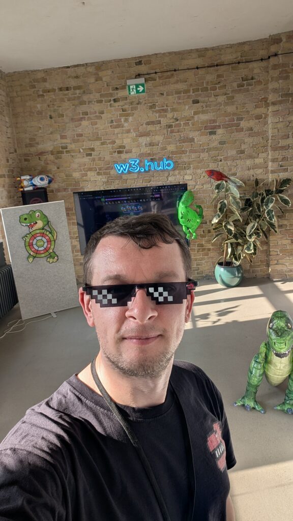 GQ at Web3 event in June 18 2025 Berlin Germany