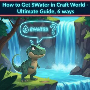 How to get $Water in Craft World Guide