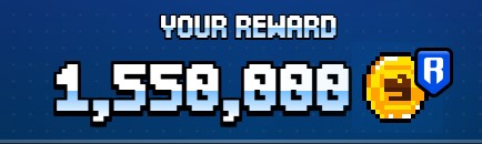 Games Quality Zone reward in Project Voyager Craft World event 1550000 mainnet Ronin Dynocoins