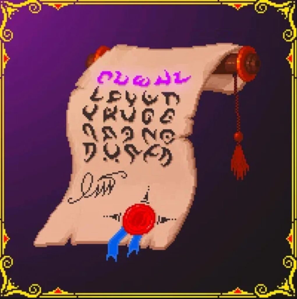 Roots and Loots Founder Scroll active bonuses display