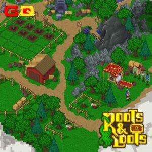 Roots and Loots farm with 4 NFT flags working in CAT2 testing