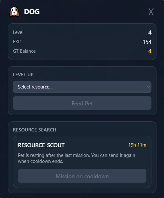 Roots and Loots pet mission