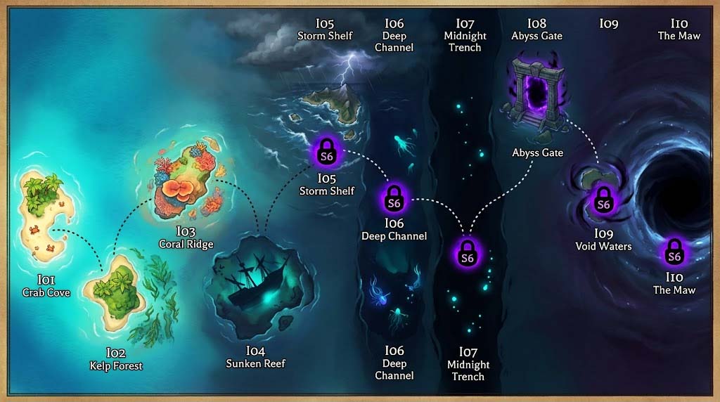 Ten Fishlands Islands