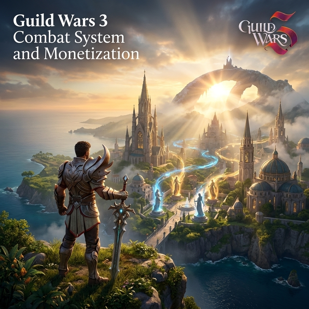 Guild Wars 3 Combat System and Monetization