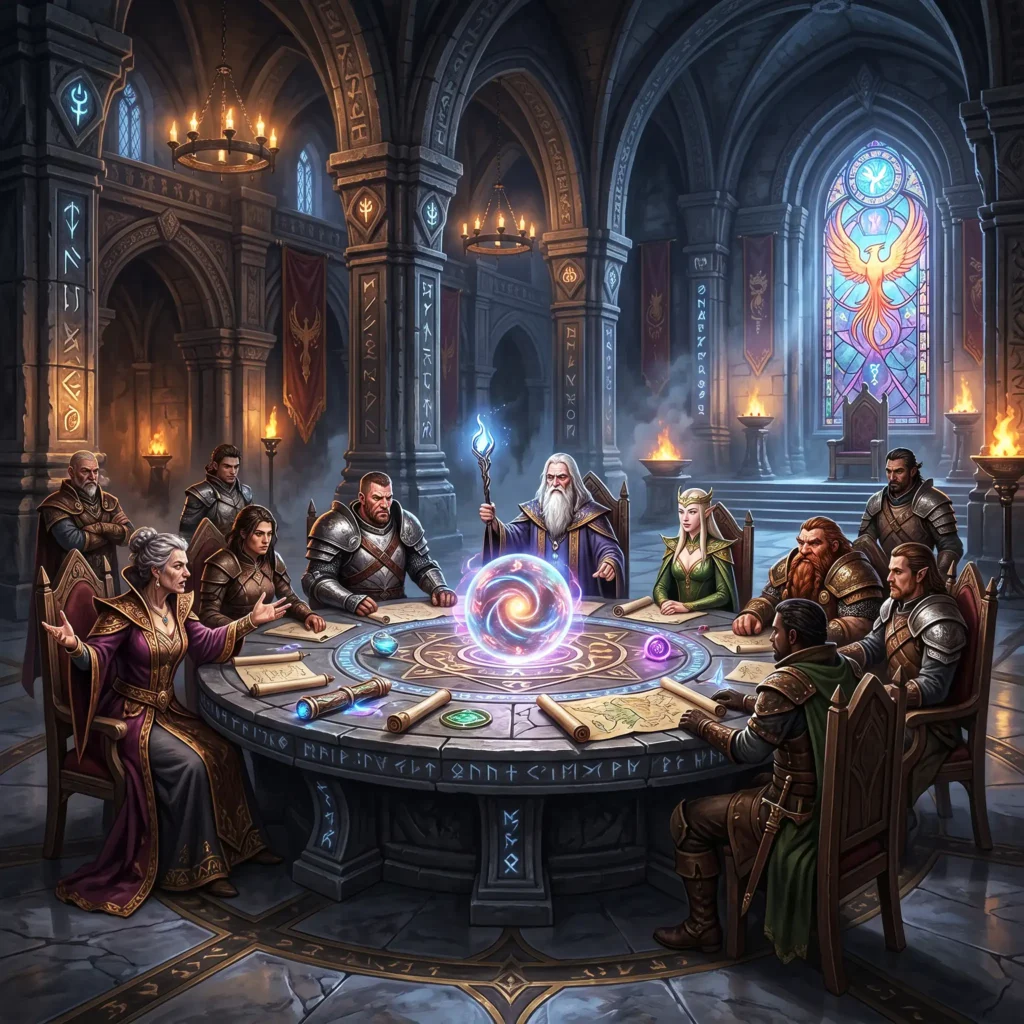 Guild Wars 3 guild politics in Ancient Orr