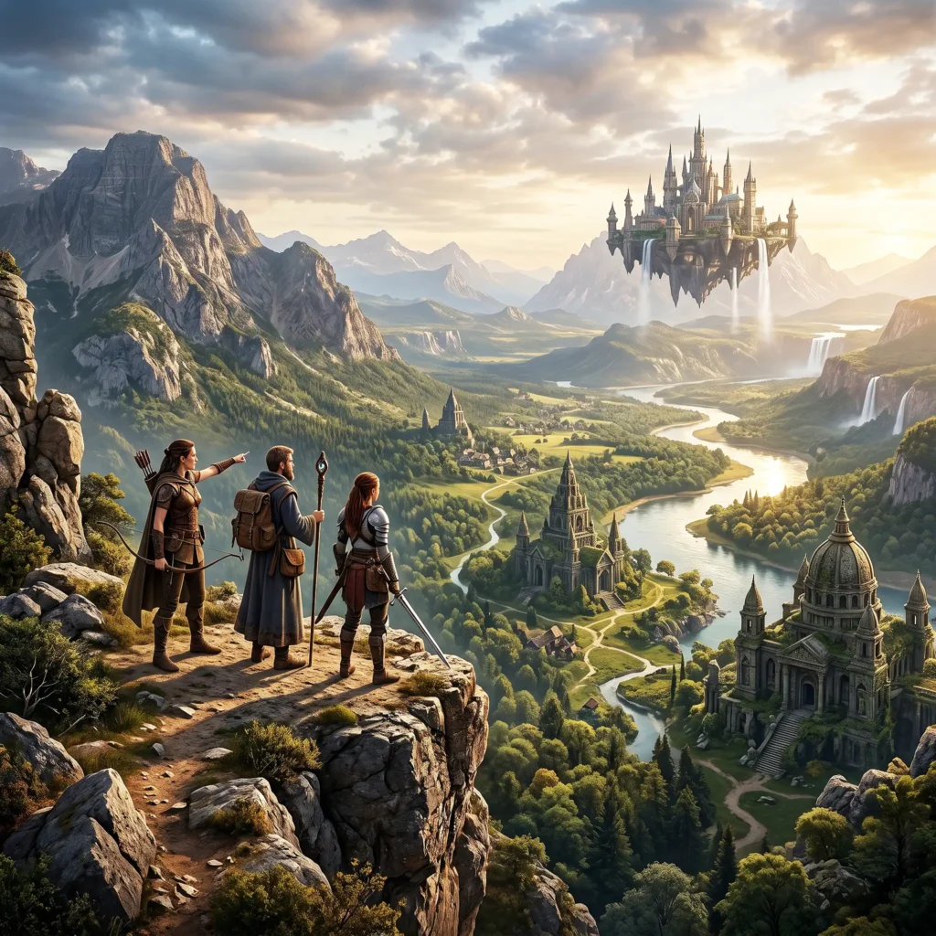 Guild Wars 3 seamless open world in Ancient Orr